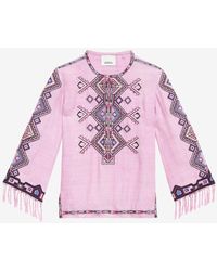 Isabel Marant - Blusa Zelda - Lyst