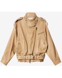 Isabel Marant - Farza Leather Jacket - Lyst