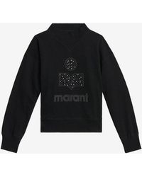 Isabel Marant - Moby Glitter Sweatshirt - Lyst
