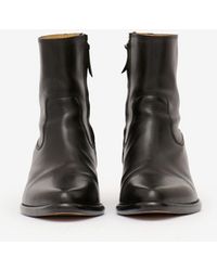 Isabel Marant - Delix Cow Leather Low Boots - Lyst
