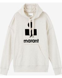 Isabel Marant - Sweatshirt À Capuche Et Logo Miley - Lyst