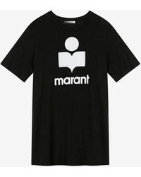 Isabel Marant - T-shirt Karman Mit Logo - Lyst
