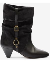 Isabel Marant - Darner Buckle Boots - Lyst