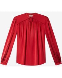 Isabel Marant - Laraya Silk Blouse - Lyst