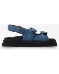 Isabel Marant - Madee Denim Sport Sandals - Lyst