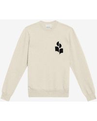 Isabel Marant - Pullover Evans Mit Logo - Lyst