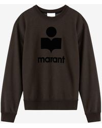Isabel Marant - Sweatshirt En Coton Et Logo Mikoy - Lyst