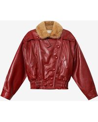 Isabel Marant - Valina Leather Coat - Lyst