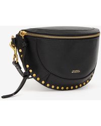 Isabel Marant - Skano Bauchtasche Aus Genarbtem Leder - Lyst