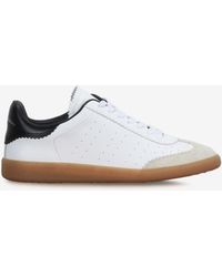 Isabel Marant - Bryce Leather Sneakers - Lyst