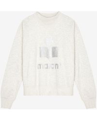 Isabel Marant - Moby Logo Sweatshirt - Lyst