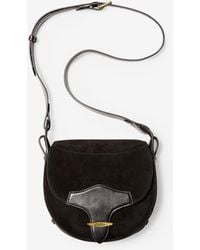 Isabel Marant - Botsy Small Satchel Suede Leather Bag - Lyst