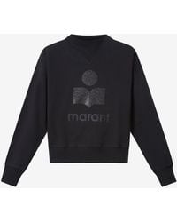 Isabel Marant - Glitter Sweatshirt Moby - Lyst