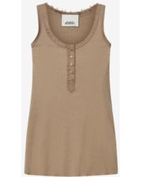 Isabel Marant - Helma Silk Tank Top - Lyst