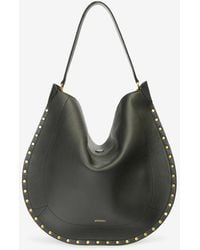 Isabel Marant - Oskan Hobo Soft Grained Leather Bag - Lyst