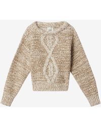 Isabel Marant - Dorota Cable-Knit Sweater - Lyst