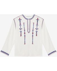 Isabel Marant - Blusa Zakaria - Lyst