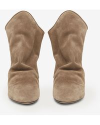 Isabel Marant - Doey Suede Ankle Boots - Lyst