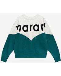 Isabel Marant - Sweatshirt Bicolore "marant" Houston - Lyst
