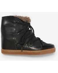 Isabel Marant - Bottines noires Nowles - Lyst