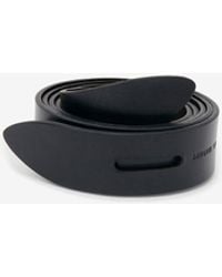Isabel Marant - Lecce Tie Up Leather Belt - Lyst