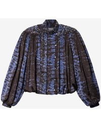 Isabel Marant - Loyra Silk Blouse - Lyst