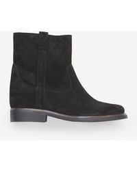 Isabel Marant - Susee Stivaletti In Camoscio - Lyst
