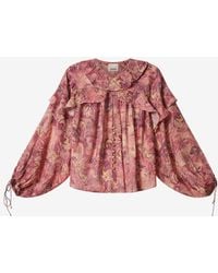 Isabel Marant - Charis Silk Blouse - Lyst