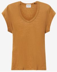 Isabel Marant - Zankou Linen T-Shirt - Lyst