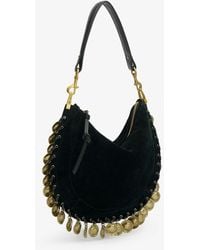 Isabel Marant - Oskan Soft Shoulder Bag With Medallions - Lyst