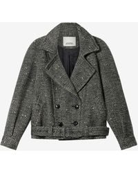 Isabel Marant - Elvane Wool Coat - Lyst