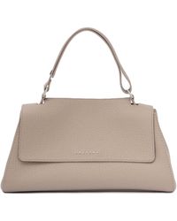 Orciani - Sveva Longuette Soft Leather Handbag - Lyst