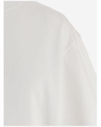 Carven - Cotton T-Shirt With Back Print T-Shirts & Jerseys - Lyst