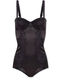Dolce & Gabbana - Silk Bodysuit - Lyst