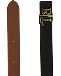 Ralph Lauren - Rev Lrl 30 Belt Medium - Lyst