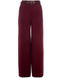Max Mara - Wide-Leg Trousers Amico - Lyst