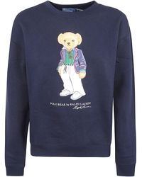 Polo Ralph Lauren - Riv Bear Po-Long Sleeve-Sweatshirt - Lyst