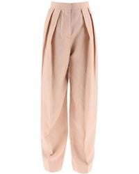 Stella McCartney - Pants With Front Pleats - Lyst