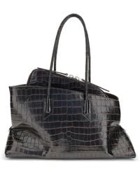 The Attico - La Passeggiata Medium Shoulder Bag Calf Leather Bos Taurus - Lyst