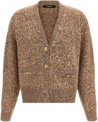 Versace - Medusa 95 Button Cardigan Sweater, Cardigans - Lyst