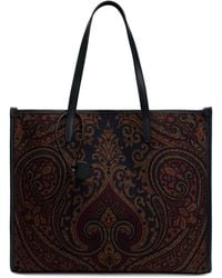 Etro - Tote Bag Paisley Canvas - Lyst