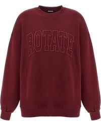 ROTATE BIRGER CHRISTENSEN - Heavy Sweat' Sweatshirt - Lyst