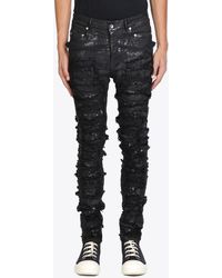 rick owens destroyed jeans