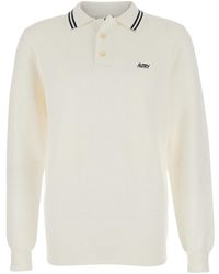Autry - Logo Shirt Collar Polo - Lyst