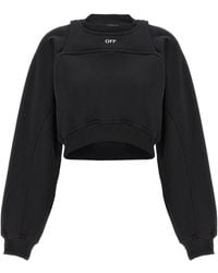 Off-White c/o Virgil Abloh - Cotton Sweatshirt - Lyst