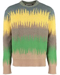 Piacenza Cashmere - Crew-Neck Wool Sweater - Lyst