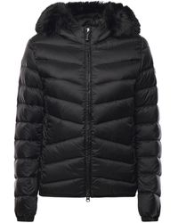 Colmar - Quilted Down Jacket With Faux Fur - Lyst