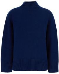 Le Plain - Mock Neck Pullover 5Gg Cashmere Top - Lyst