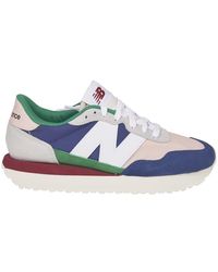 New Balance Multicolor 237 Sneakers - Blue