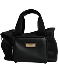 Dolce & Gabbana - Shoulder Strap Pet Carry Logo Plaque Bag Nylon Leather Acrylic - Lyst